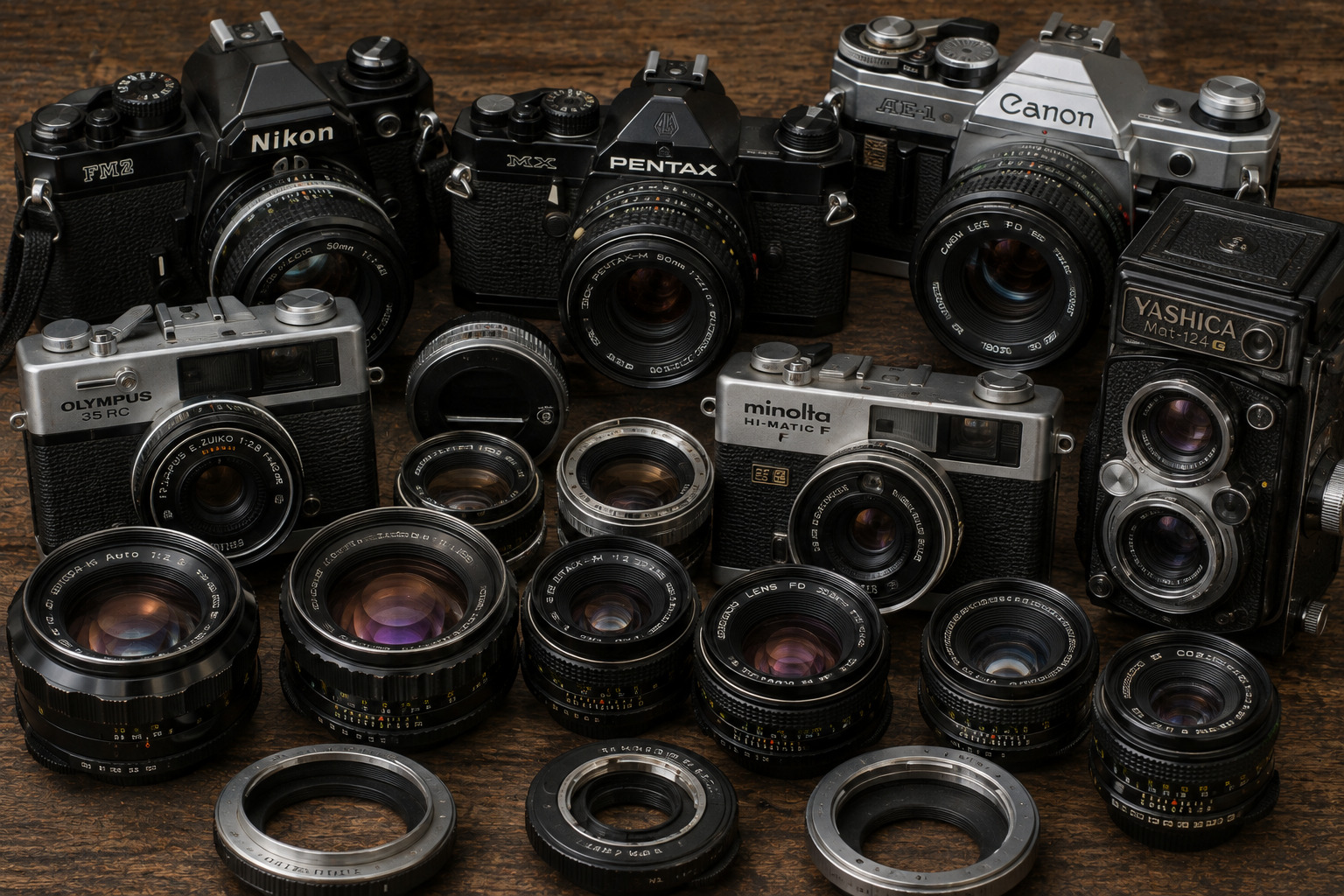 フィルムカメラとオールドレンズ