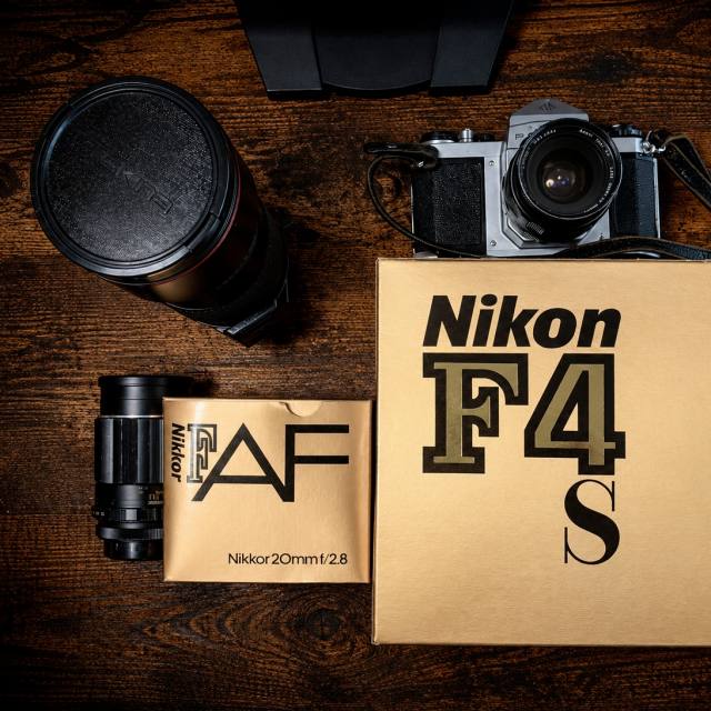 Nikon F4S・交換レンズの買取実績